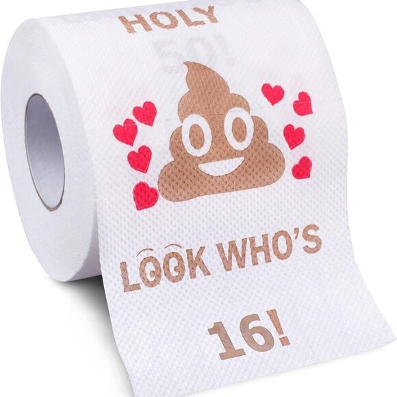 Sweet 16 GAG GIFT Toilet Paper / BRAND NEW / Funny Gift - Picture 2 of 3